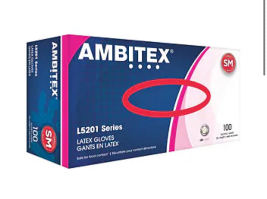 AMBITEX SMALL- Powdered Latex