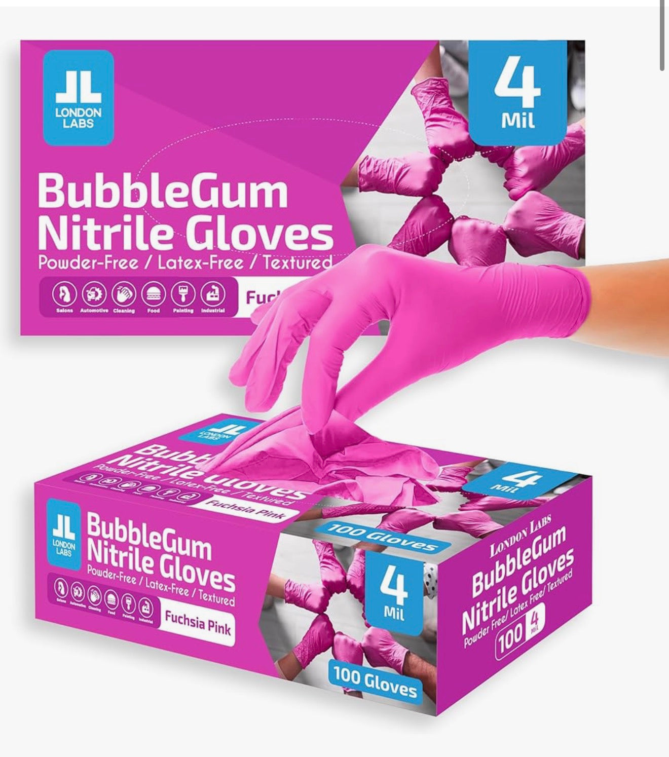 BubbleGum Nitrile (Pink)