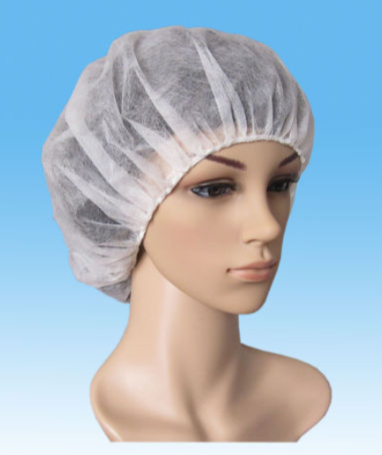 21" White Bouffant Caps- Case of 1K