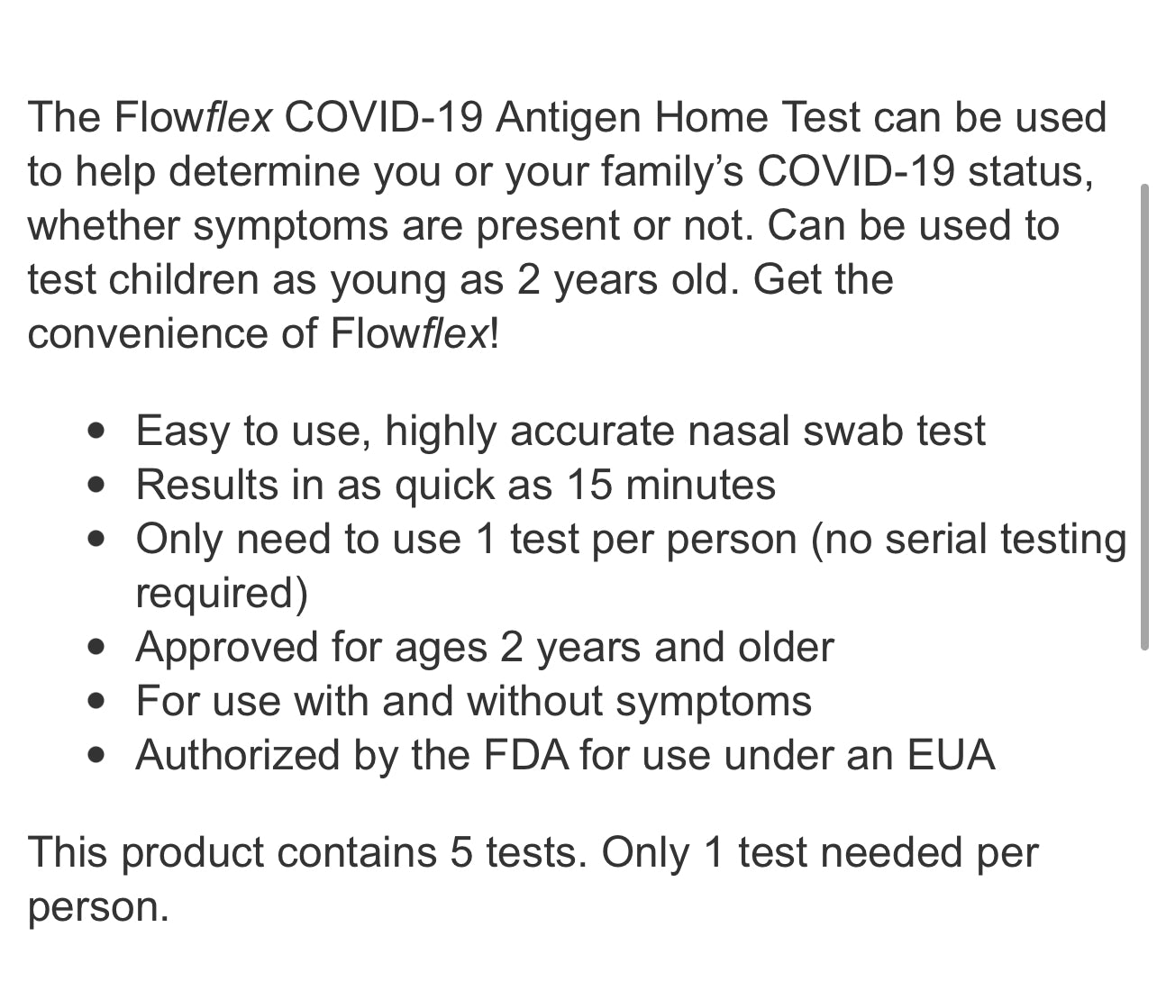 FlowFlex OTC