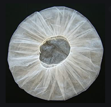 21" White Bouffant Caps- Case of 1K